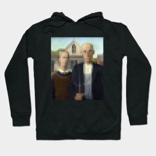 American Gothic - Pixel Art Hoodie